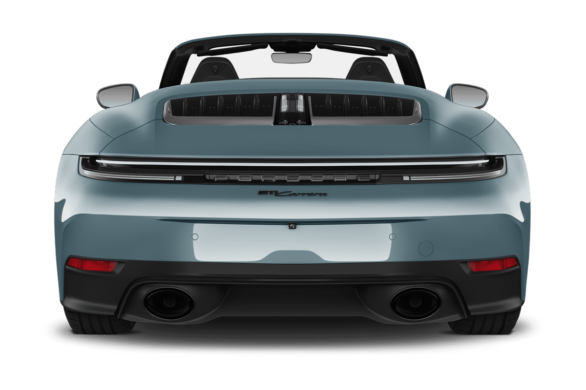 Heckansicht eines Porsche 911 Cabriolet