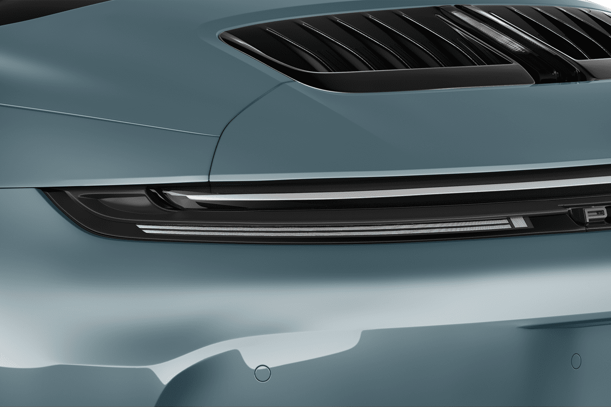 Heckleuchten eines Porsche 911 Cabriolet