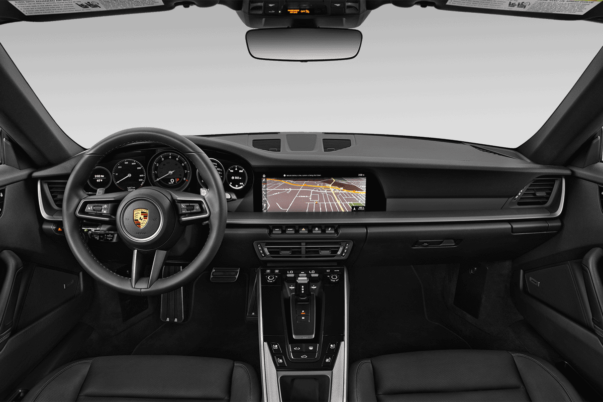 Armaturenbrett eines Porsche 911 Turbo S