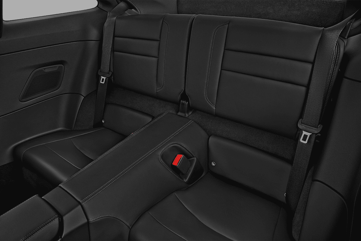 Rücksitzbank eines Porsche 911 Turbo S