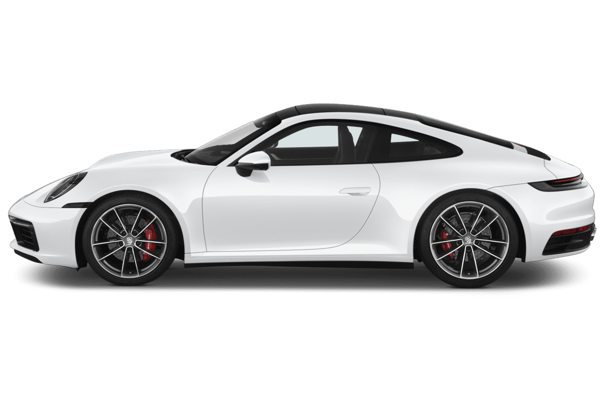 Seitenansicht eines Porsche 911 Turbo S