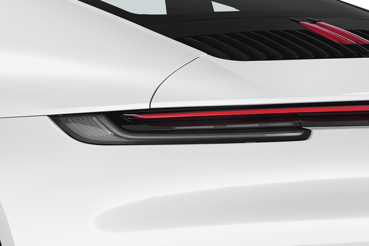 Heckleuchten eines Porsche 911 Turbo S