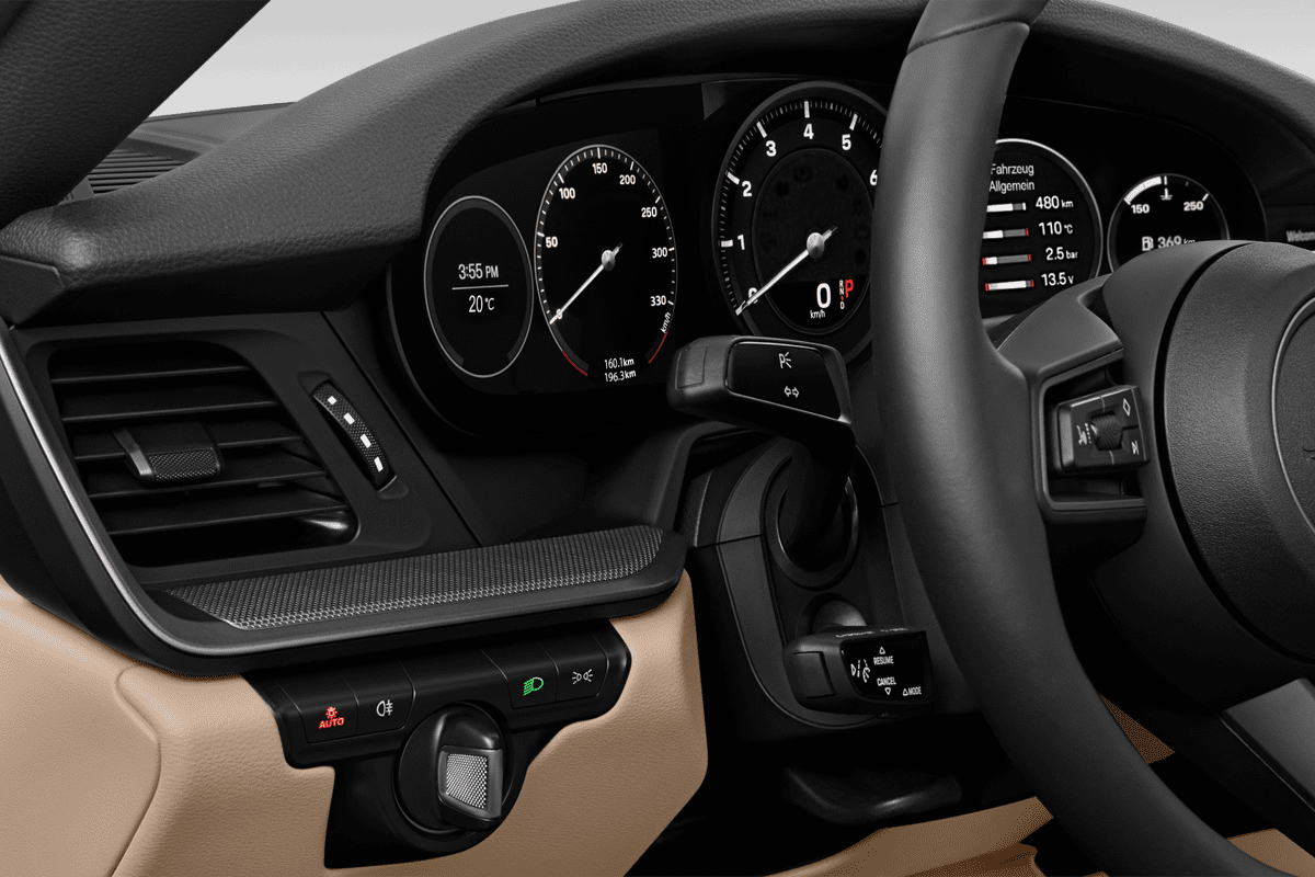 Lüftung eines Porsche 911 Targa