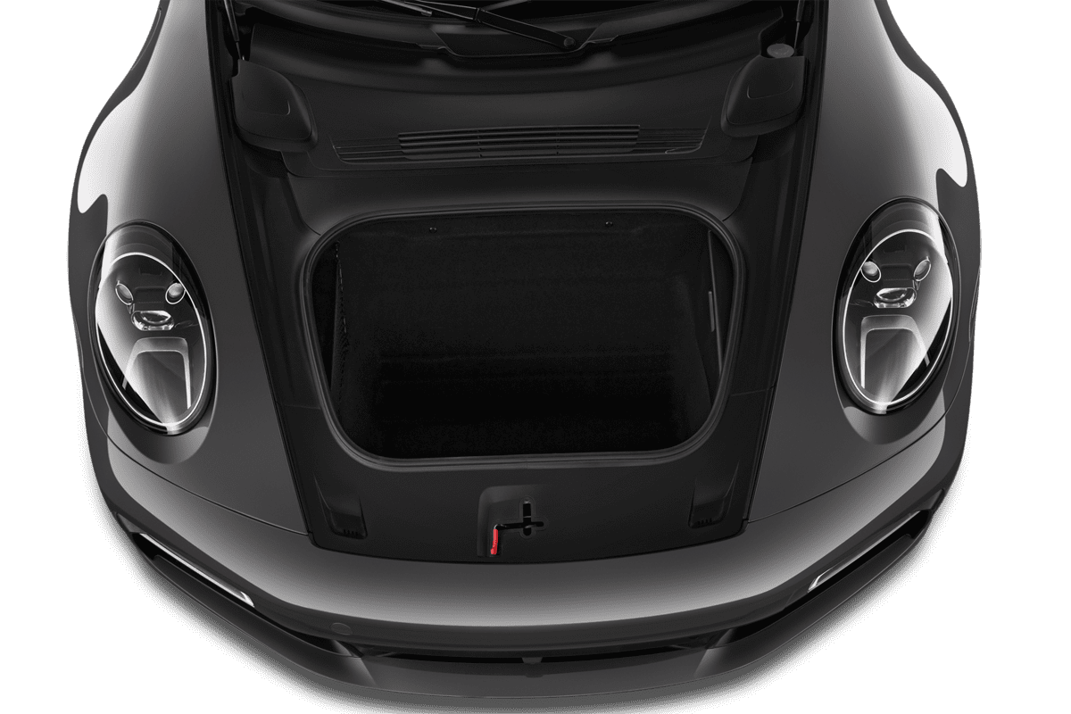 Motorraum eines Porsche 911 Targa