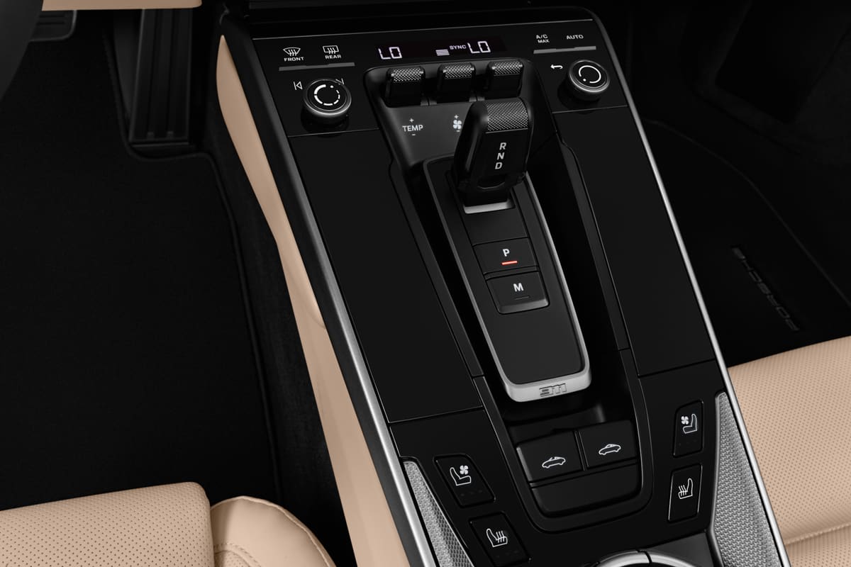 Schaltknüppel eines Porsche 911 Targa