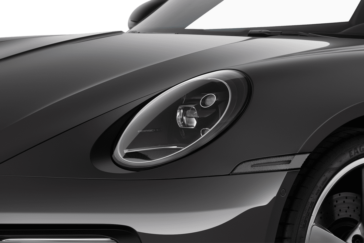 Frontscheinwerfer eines Porsche 911 Targa