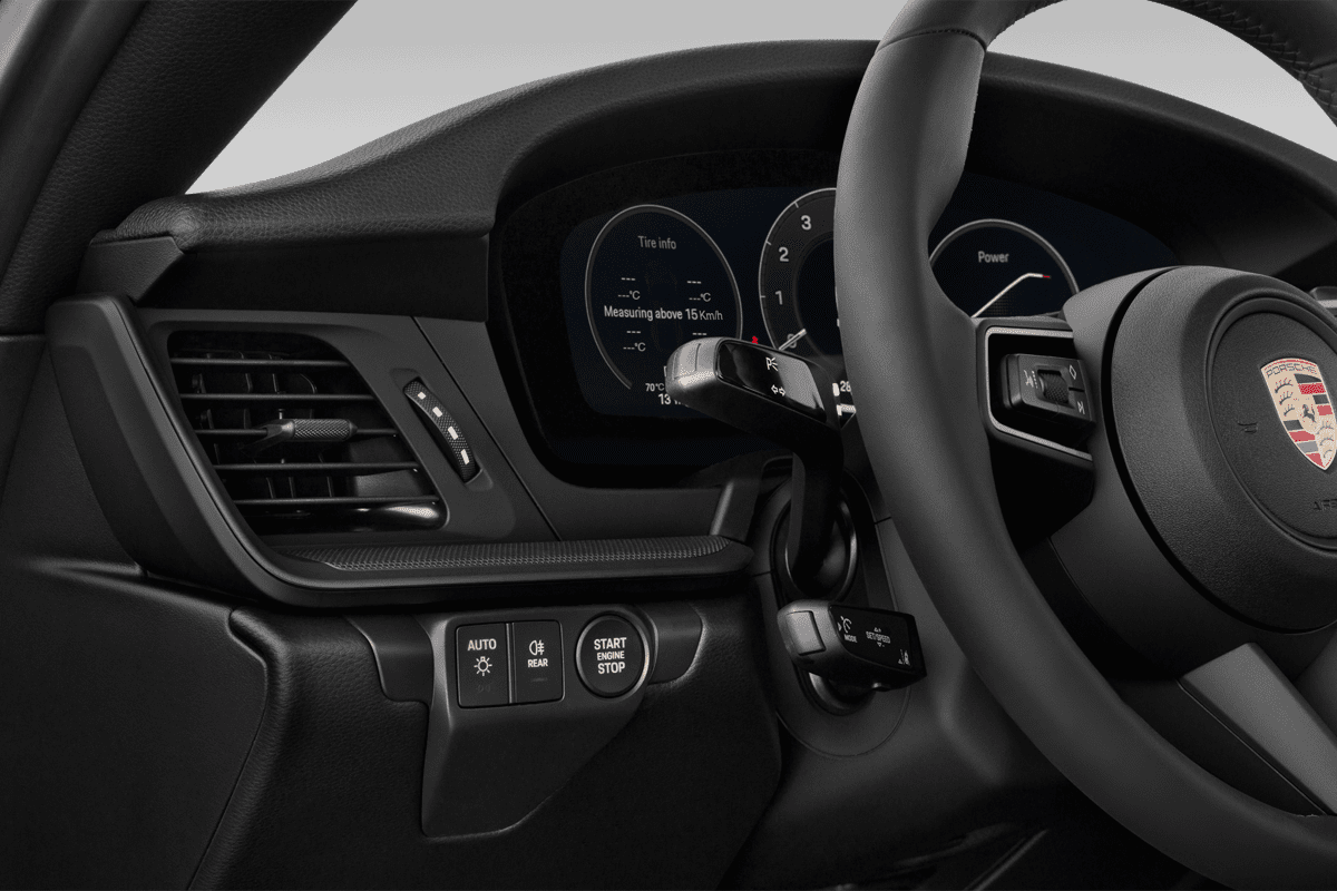 Lüftung eines Porsche 911 (KI-generiert)