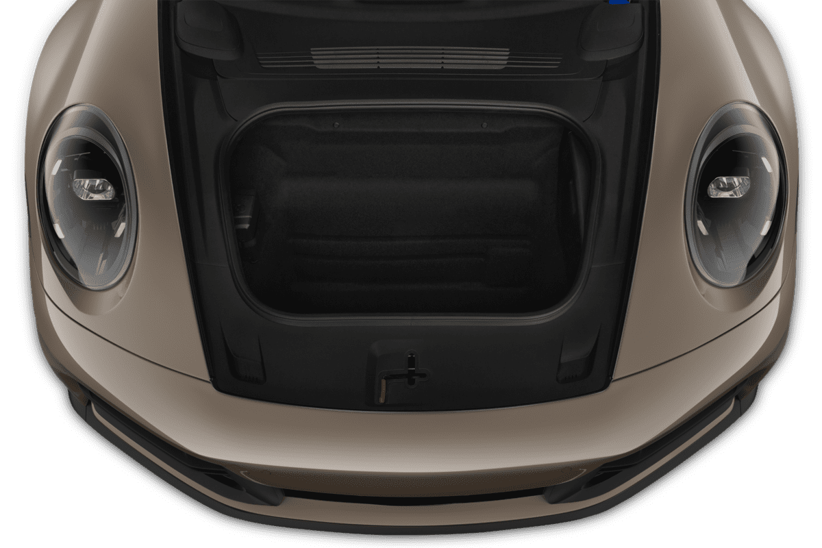 Motorraum eines Porsche 911 (KI-generiert)