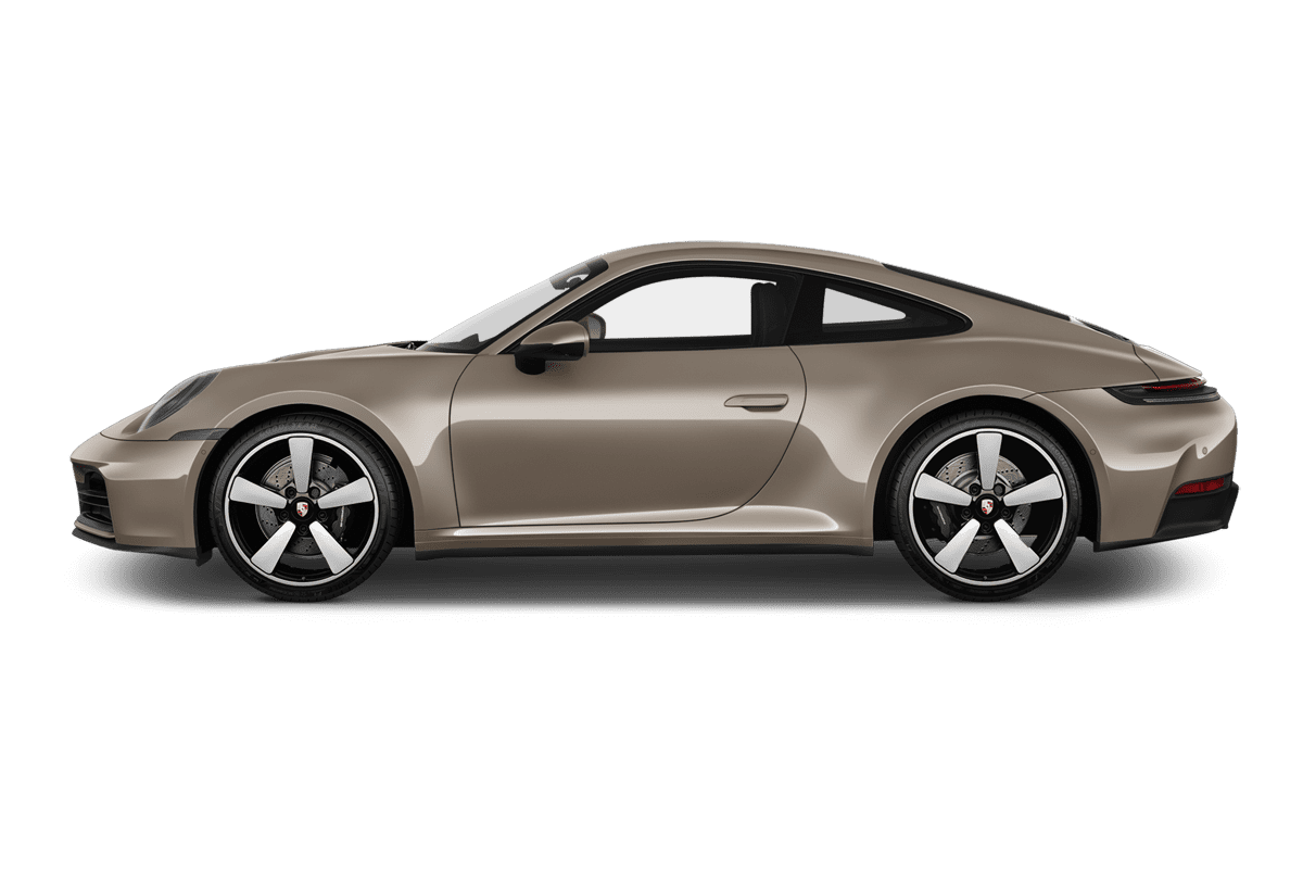 Seitenansicht eines Porsche 911