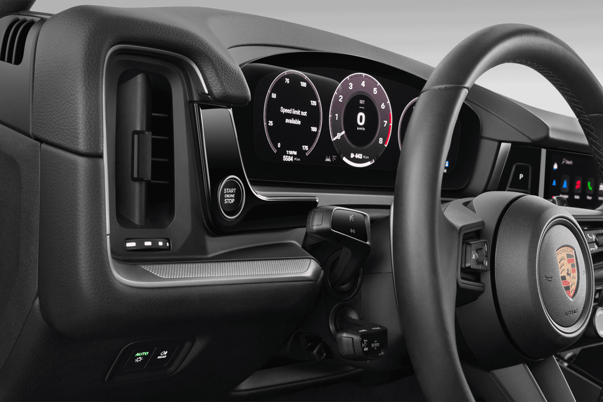 Lüftung eines Porsche Cayenne