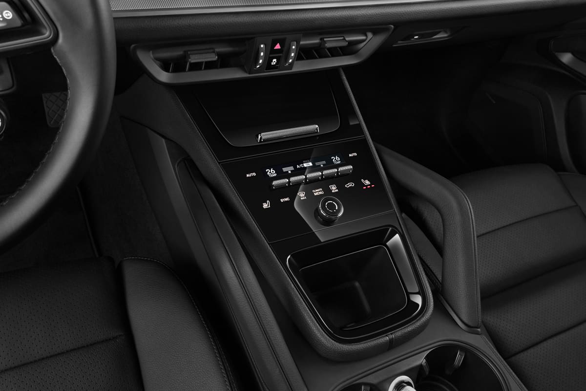 Schaltknüppel eines Porsche Cayenne