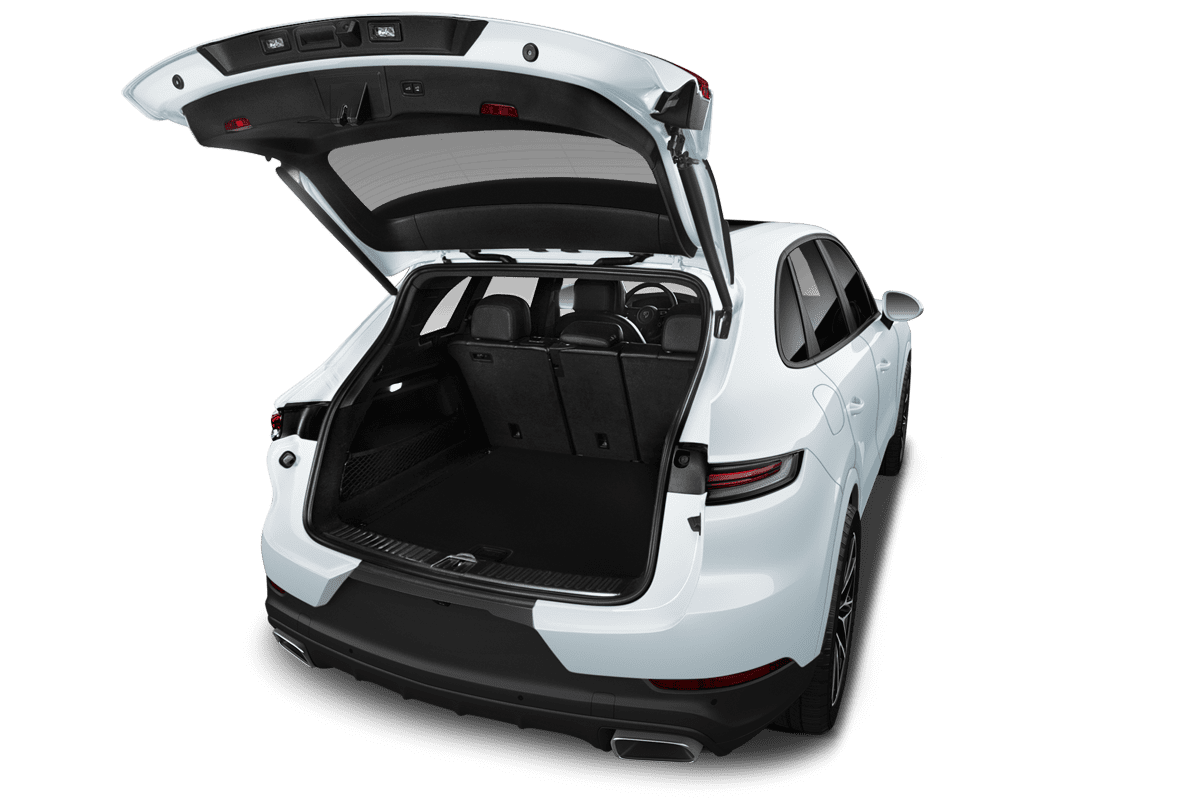 Kofferraum eines Porsche Cayenne