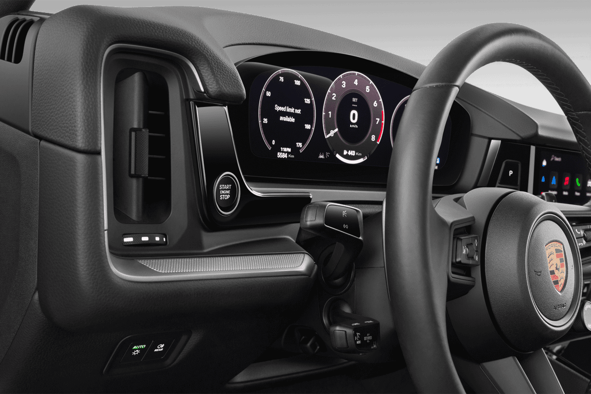 Lüftung eines Porsche Cayenne