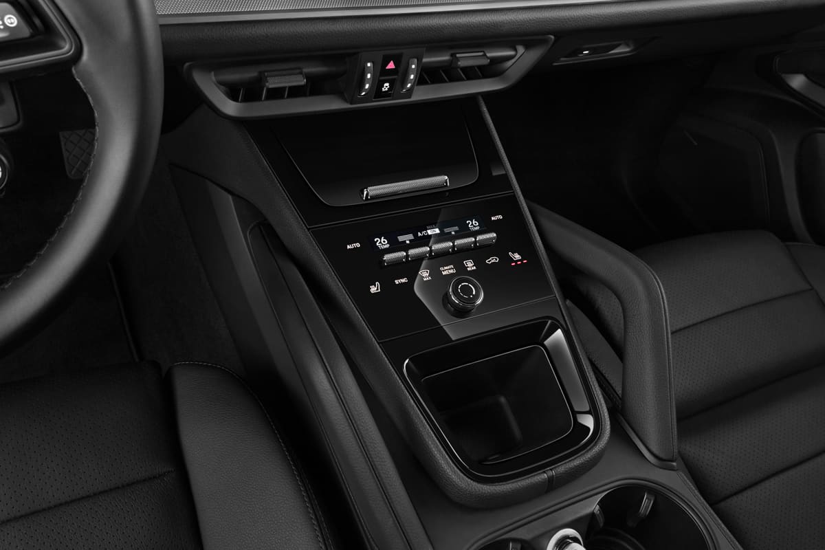 Schaltknüppel eines Porsche Cayenne
