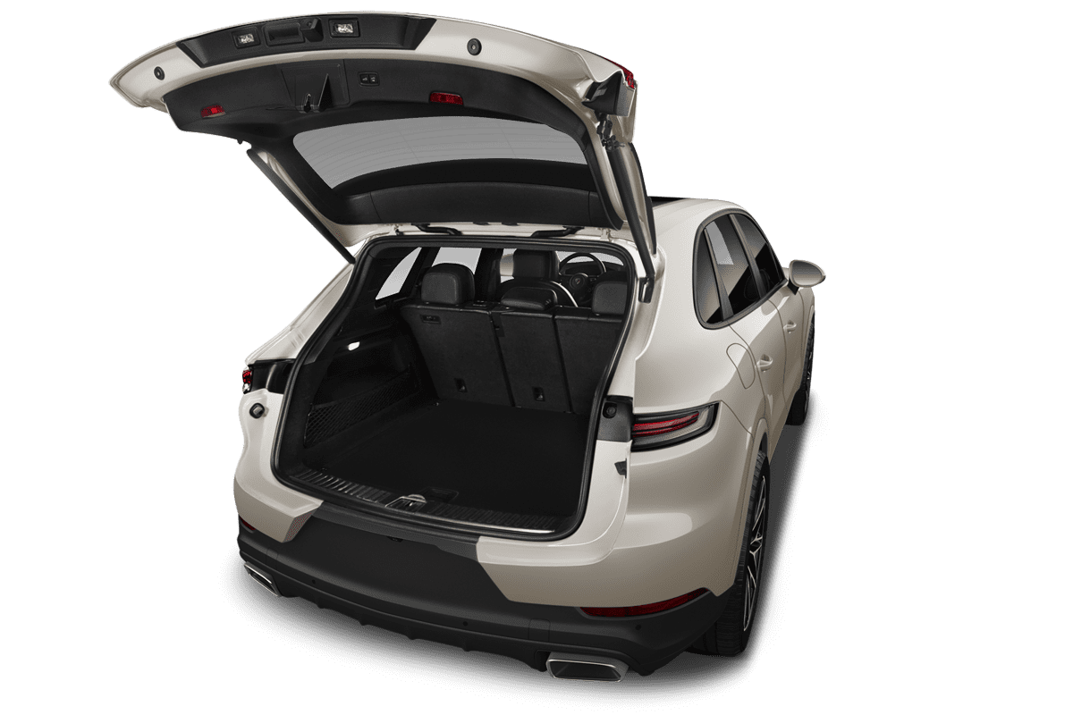 Kofferraum eines Porsche Cayenne