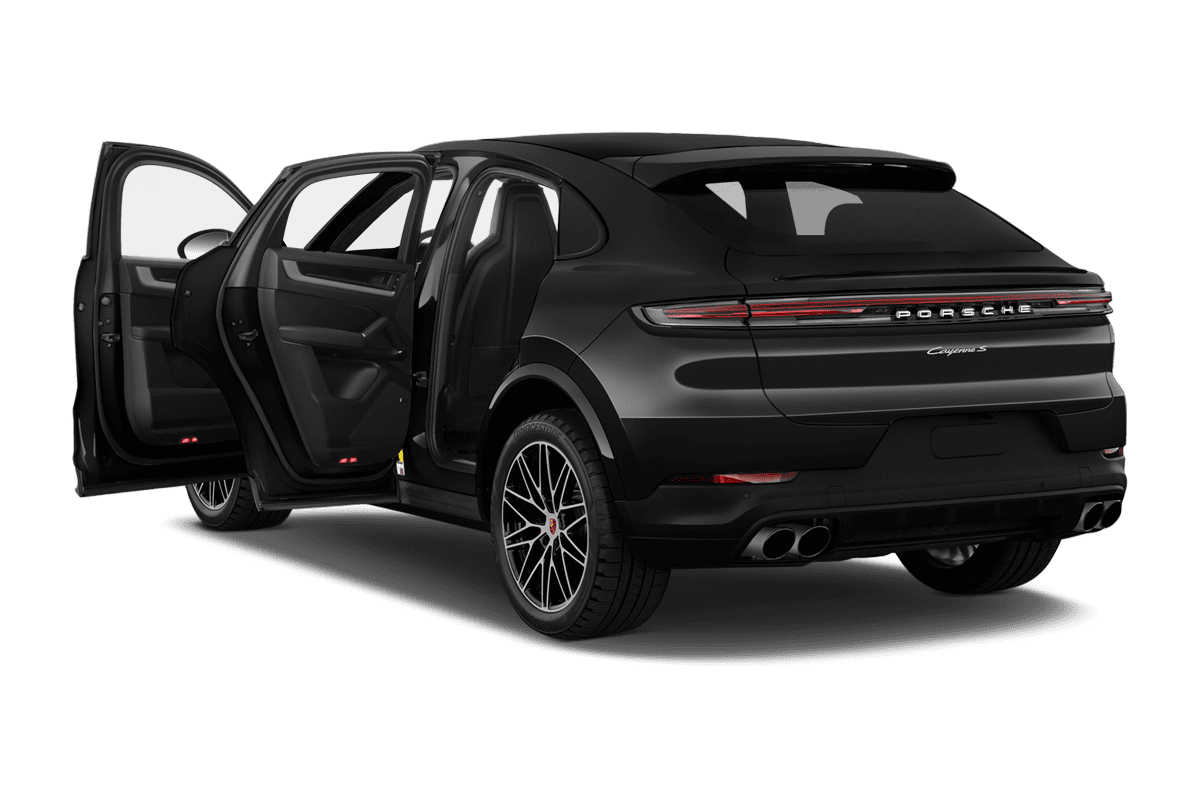 Türen eines Porsche Cayenne Black Edition Plug-in-Hybrid
