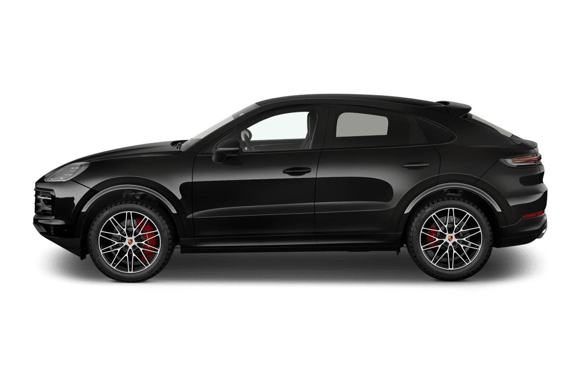 Seitenansicht eines Porsche Cayenne Black Edition Plug-in-Hybrid