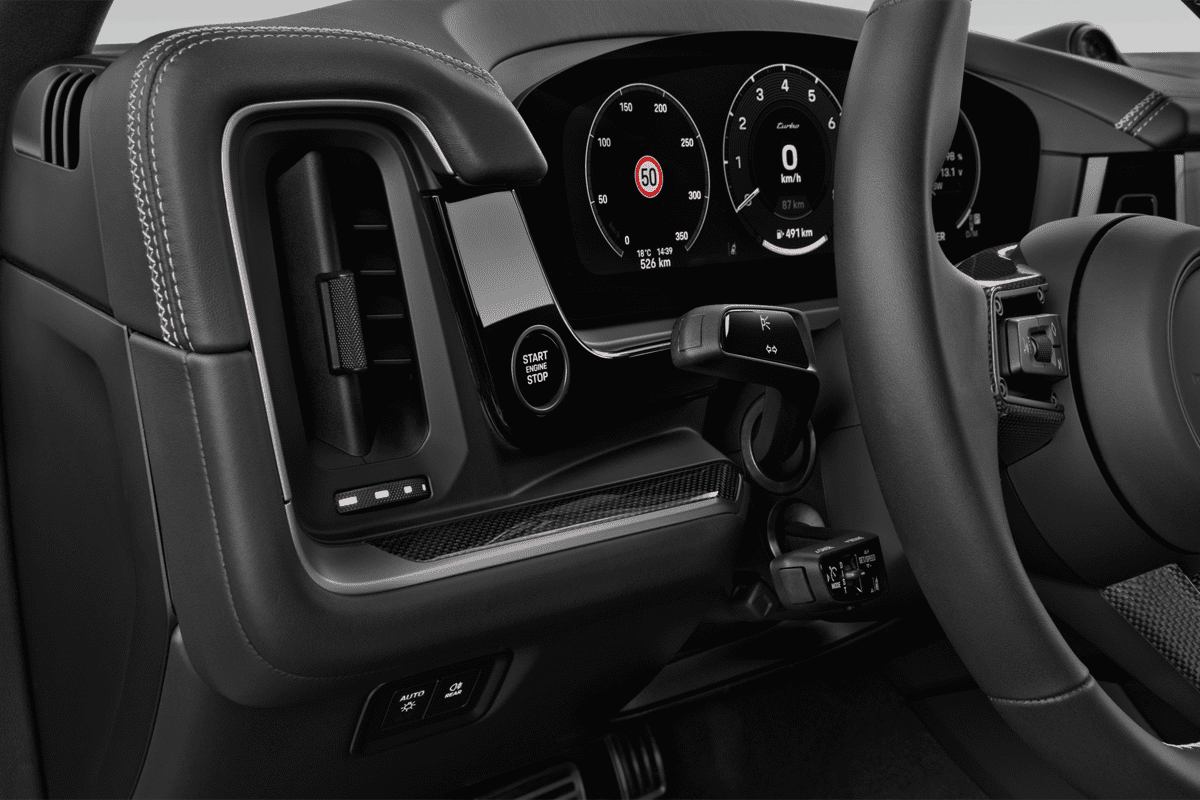 Lüftung eines Porsche Cayenne Plug-in-Hybrid