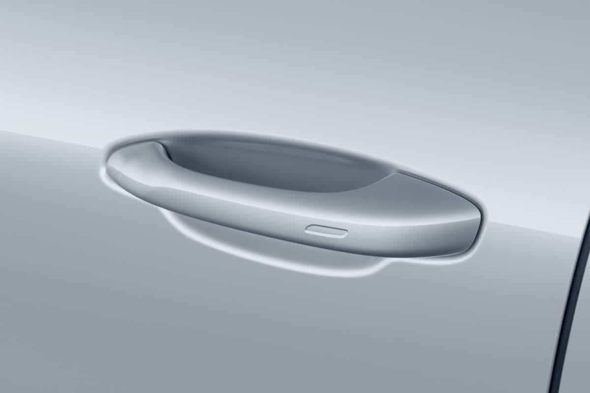 Türgriff eines Porsche Cayenne Plug-in-Hybrid