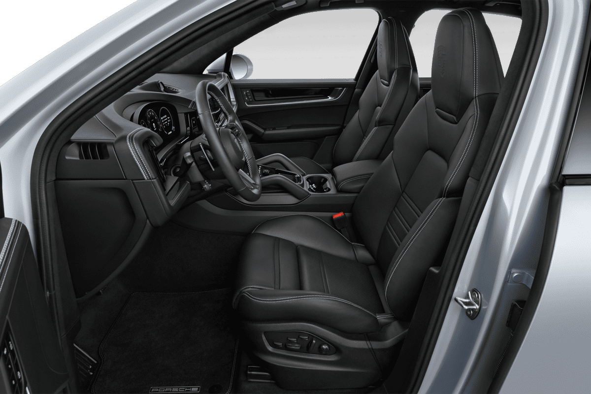 Vordersitze eines Porsche Cayenne Plug-in-Hybrid