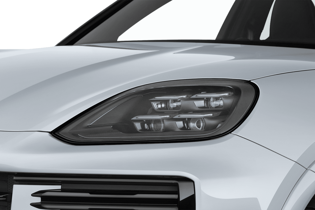 Frontscheinwerfer eines Porsche Cayenne Plug-in-Hybrid