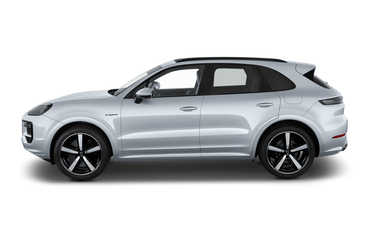 Seitenansicht eines Porsche Cayenne Plug-in-Hybrid