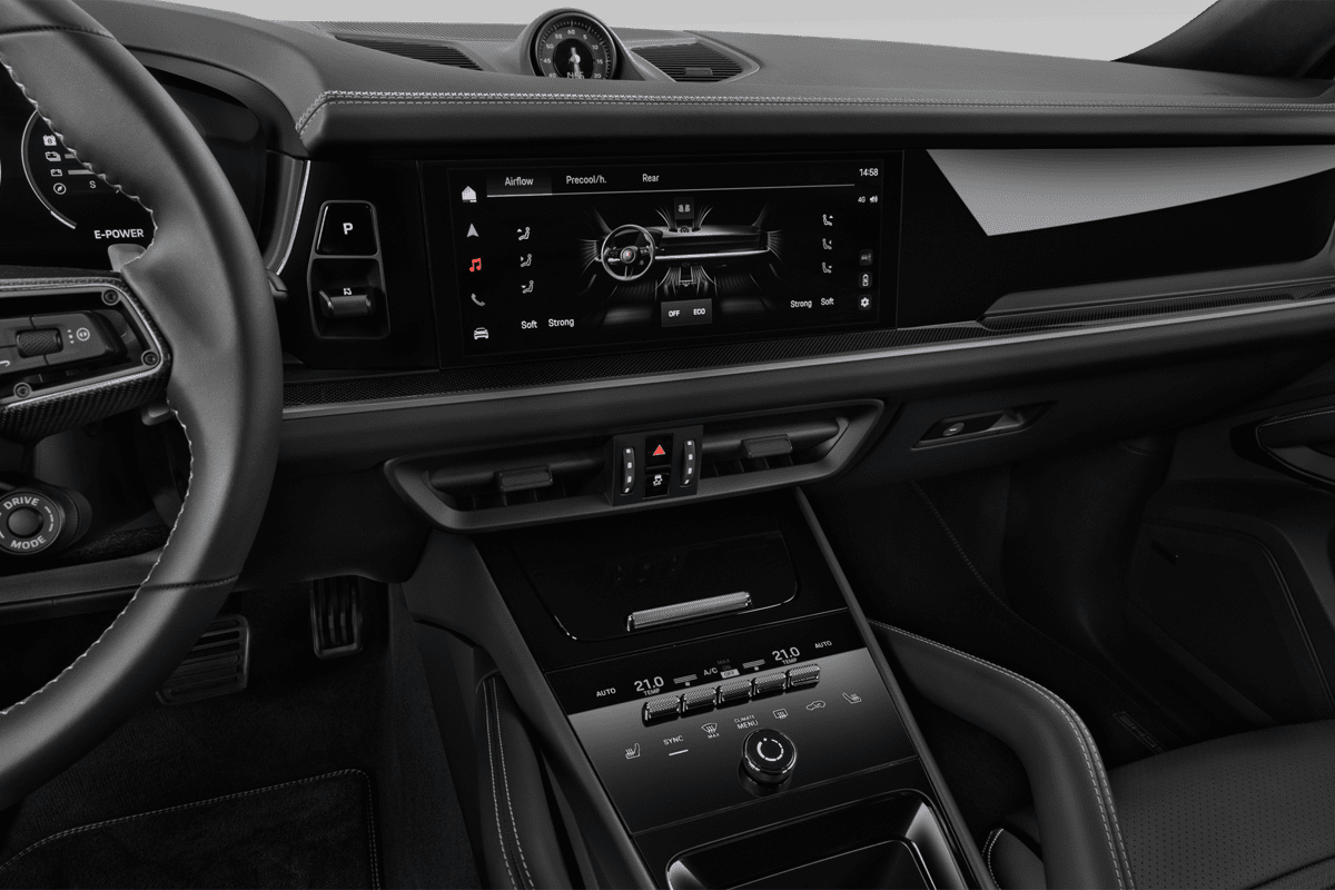 Klimasteuerung eines Porsche Cayenne Plug-in-Hybrid