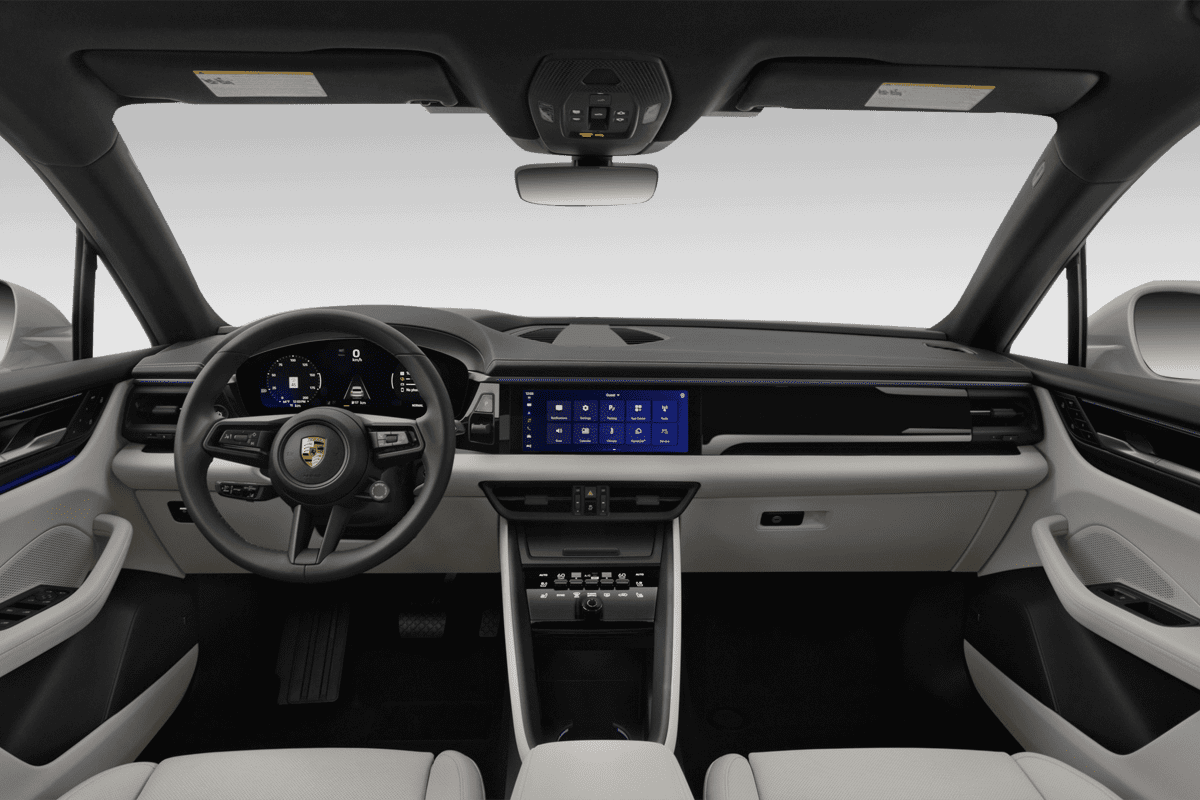 Armaturenbrett eines Porsche Macan BEV