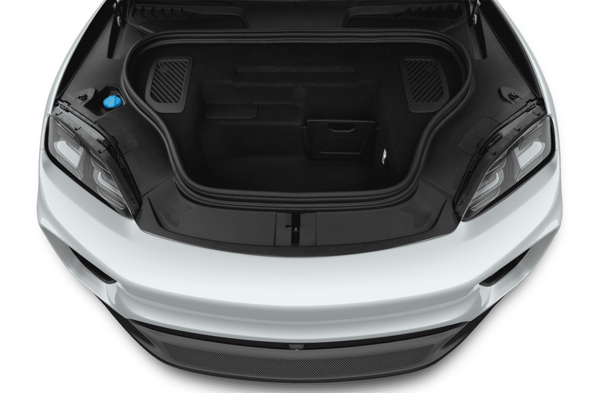 Motorraum eines Porsche Macan BEV