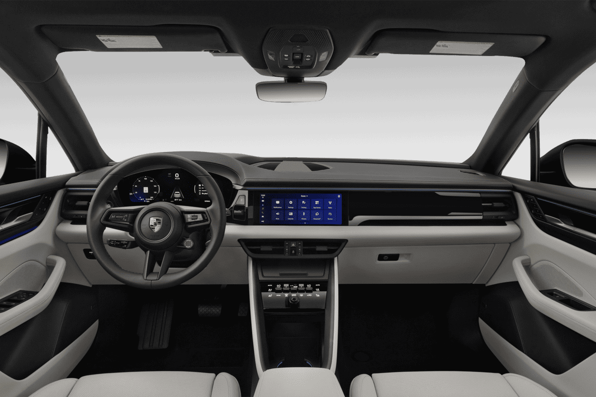 Armaturenbrett eines Porsche Macan BEV  (KI-generiert)