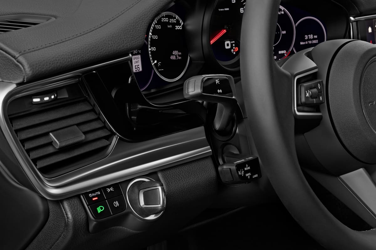 Lüftung eines Porsche Panamera