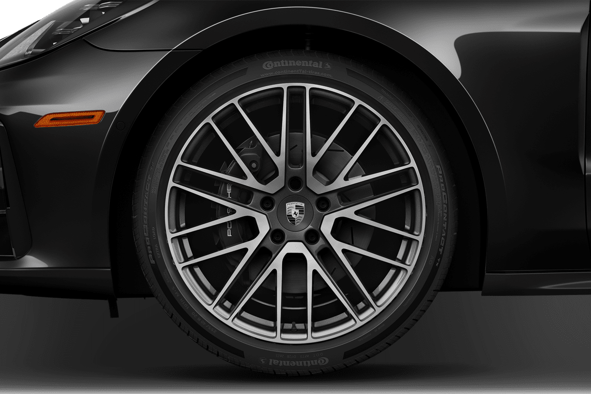 Radkappe oder Felge eines Porsche Panamera (KI-generiert)