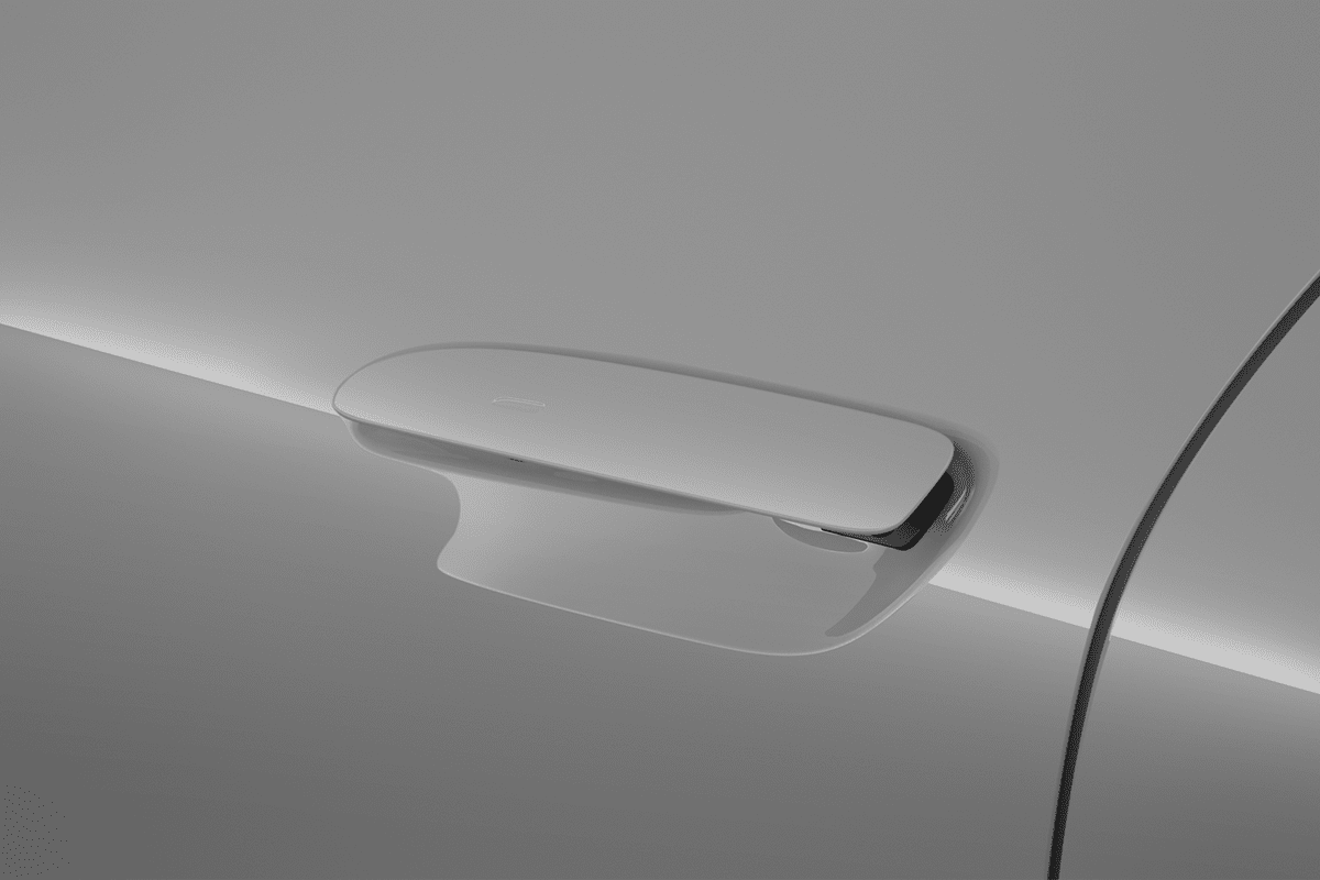 Türgriff eines Porsche Taycan