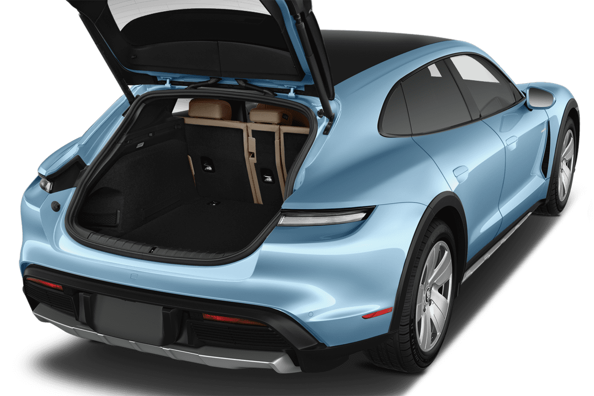 Kofferraum eines Porsche Taycan Sport Turismo
