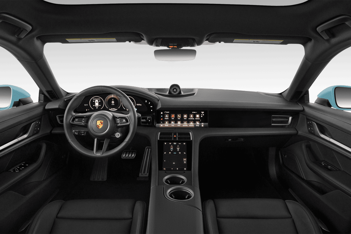 Armaturenbrett eines Porsche Taycan Cross Turismo