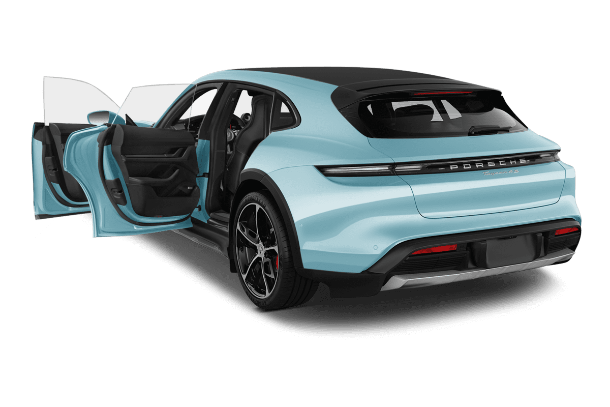 Türen eines Porsche Taycan Cross Turismo