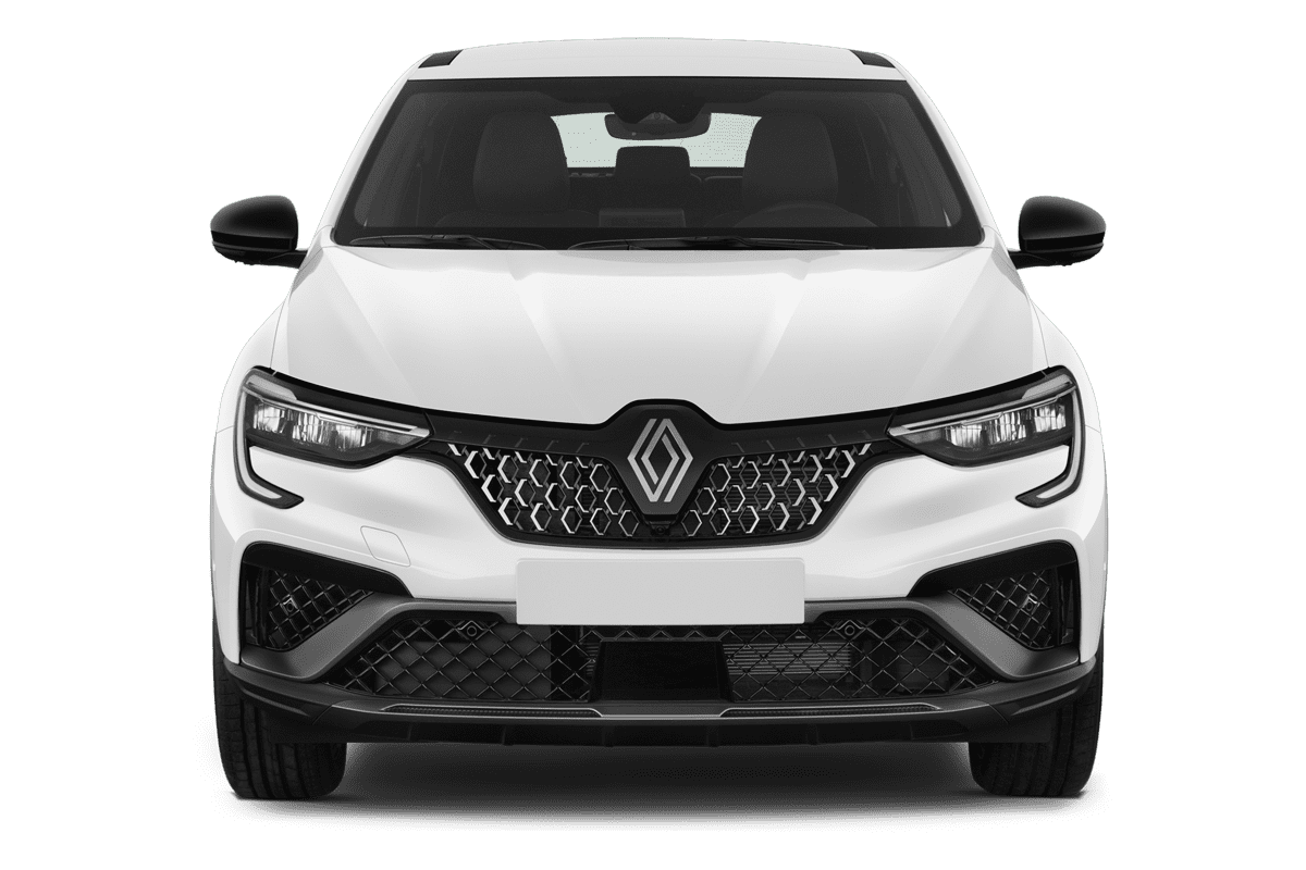 Frontansicht eines Renault Arkana, freigestellt