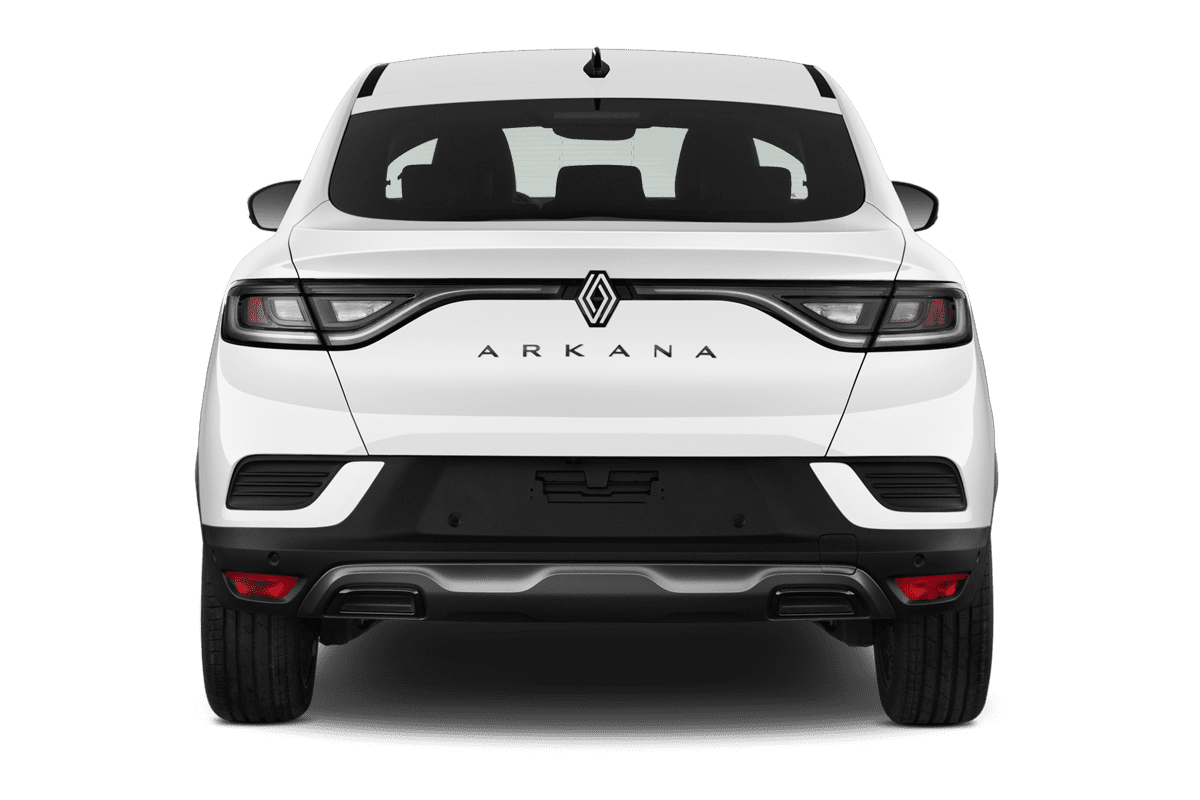 Heckansicht eines Renault Arkana