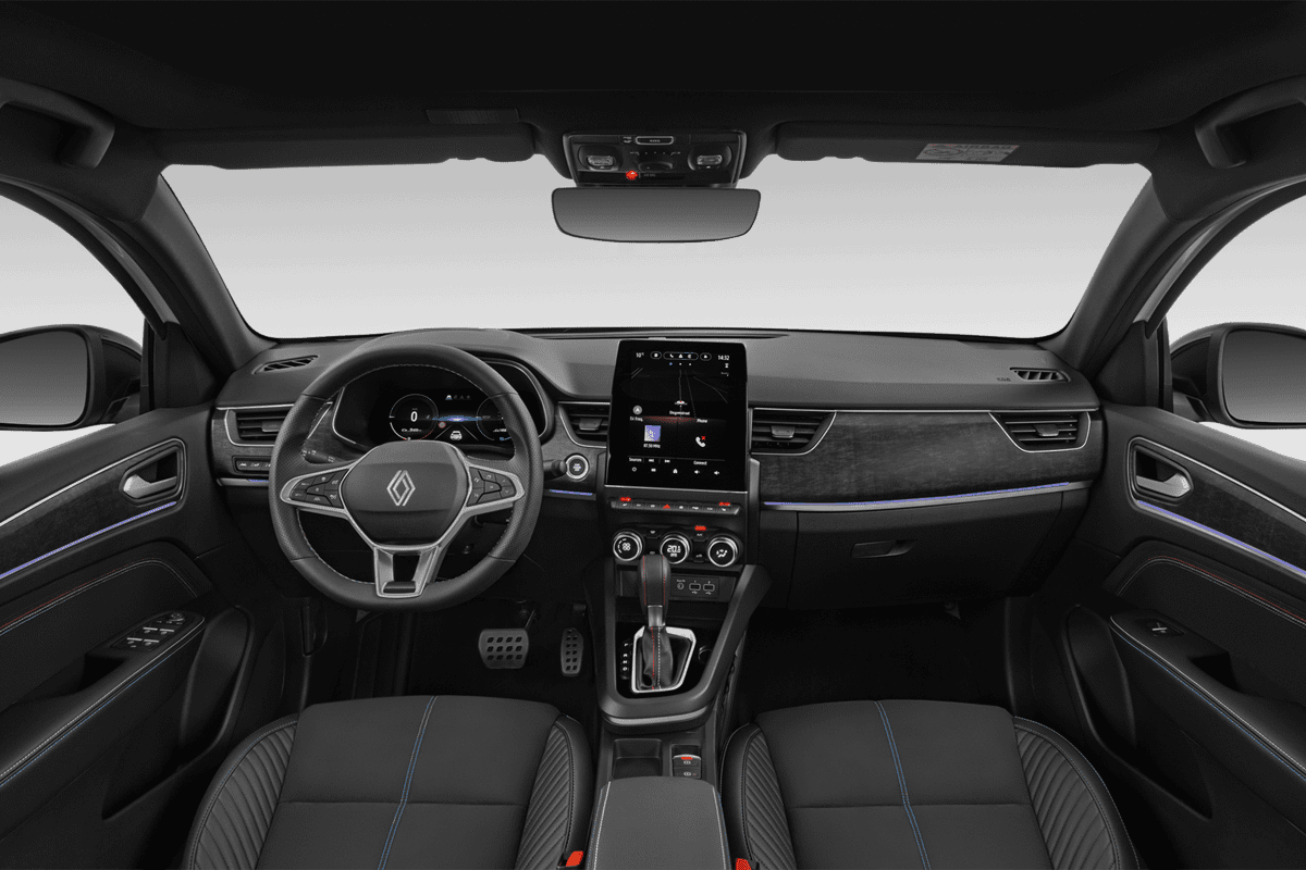 Armaturenbrett eines Renault Arkana Hybrid