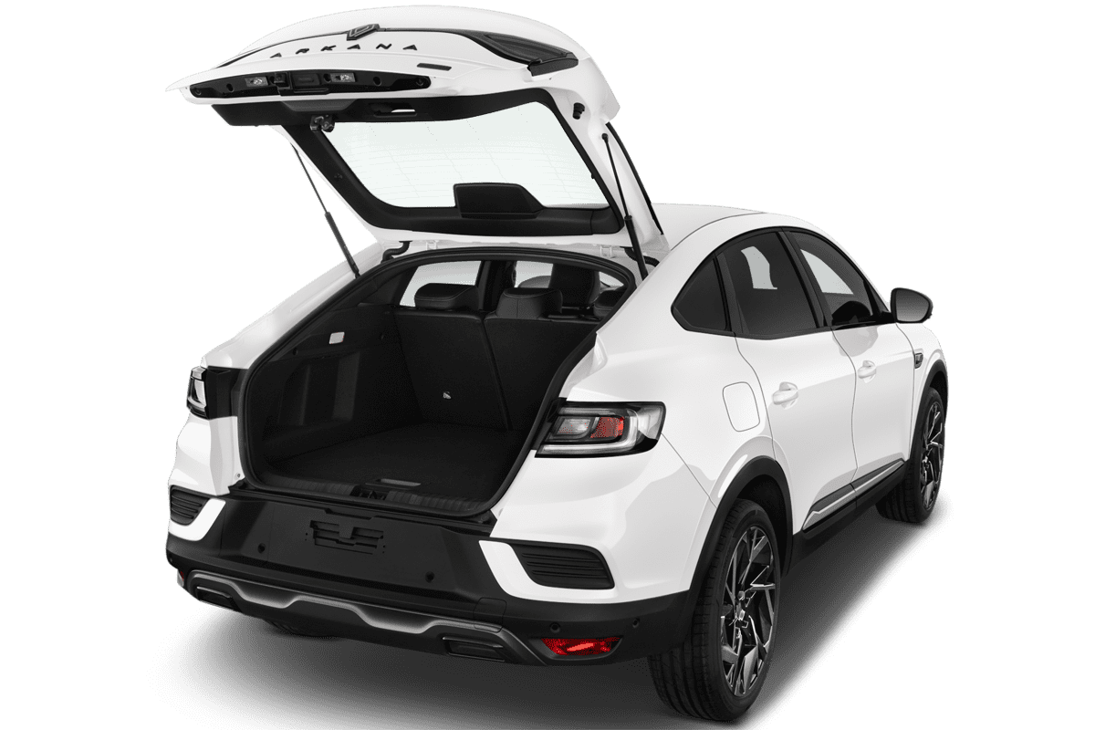 Kofferraum eines Renault Arkana Hybrid