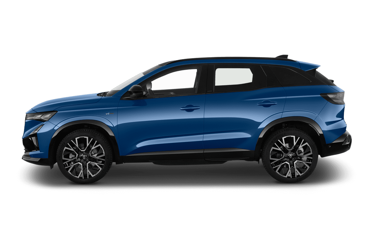 Seitenansicht eines Renault Austral Hybrid