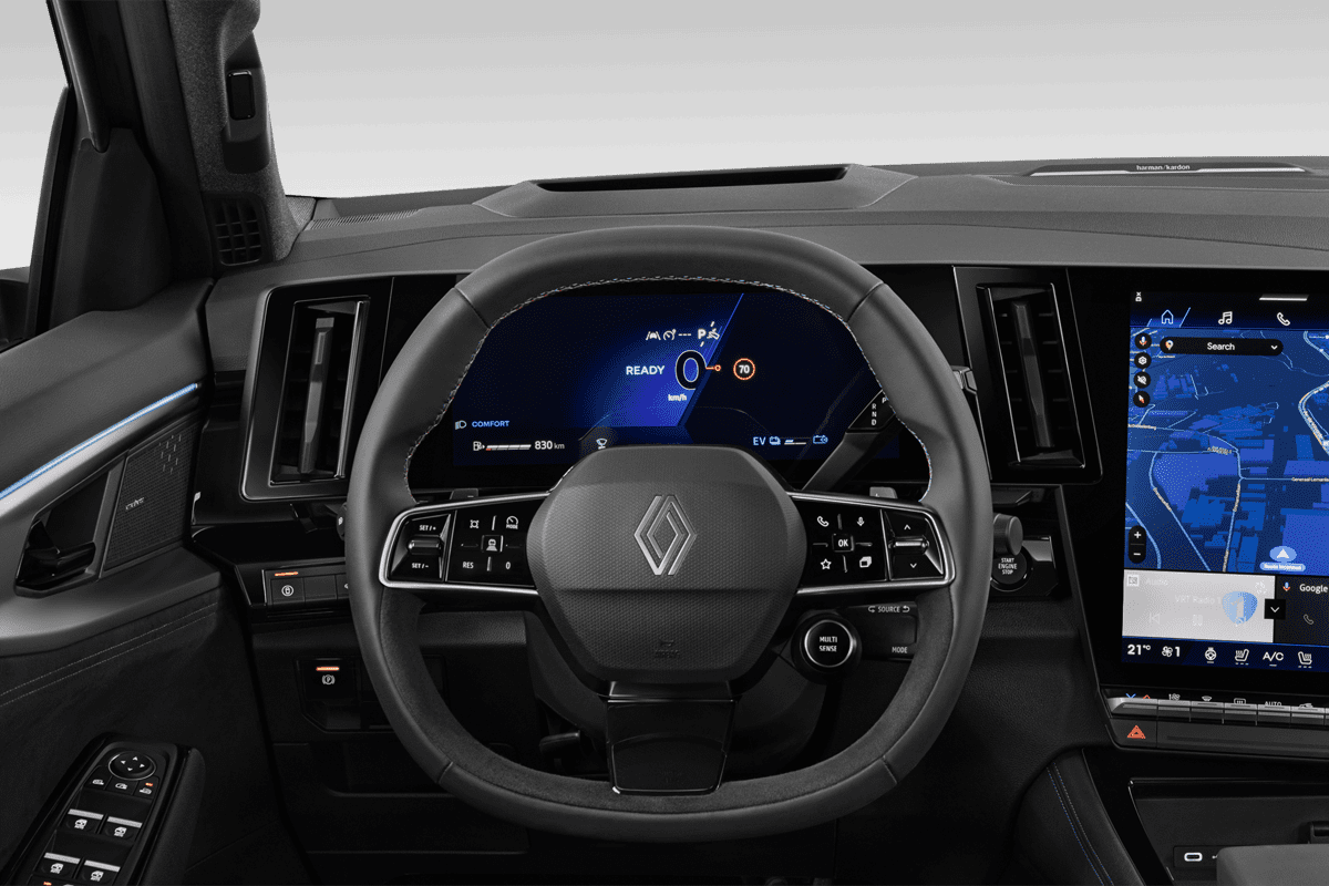 Lenkrad eines Renault Austral Hybrid