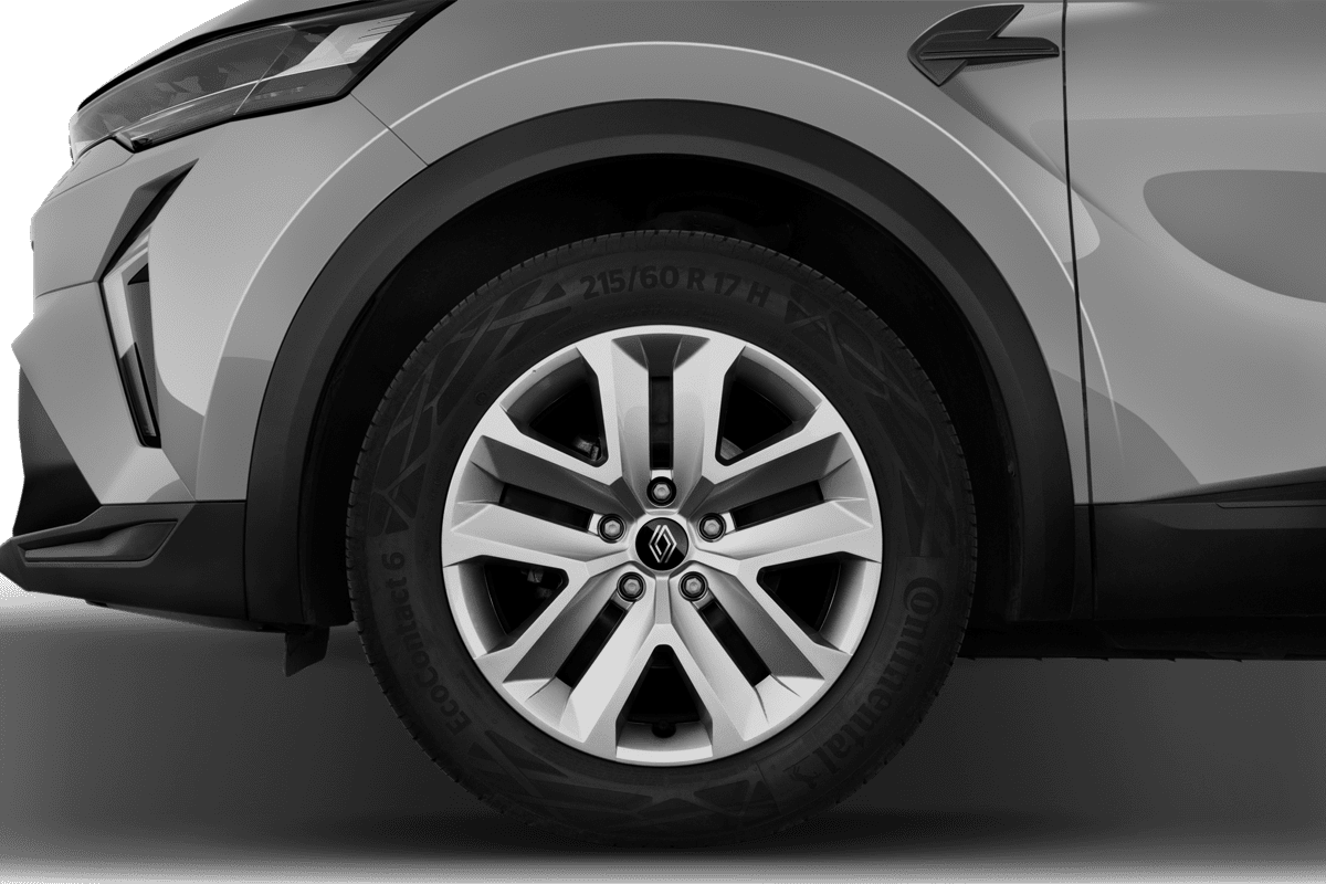 Radkappe oder Felge eines Renault Captur