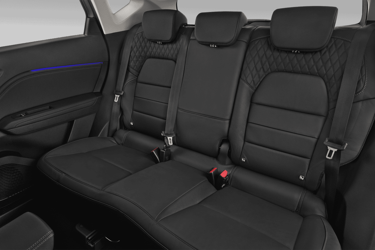 Rücksitzbank eines Renault Captur LPG