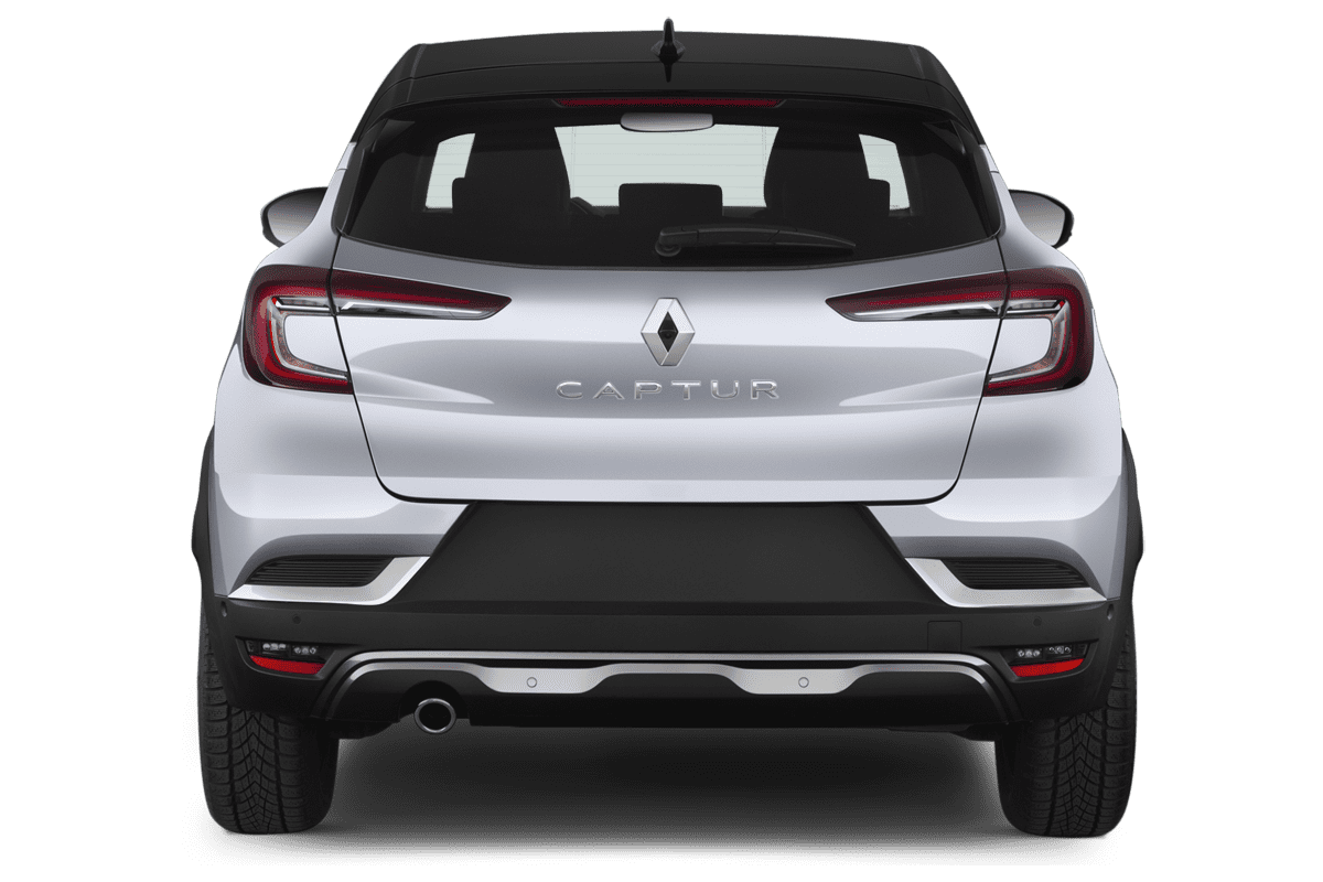 Heckansicht eines Renault Captur LPG