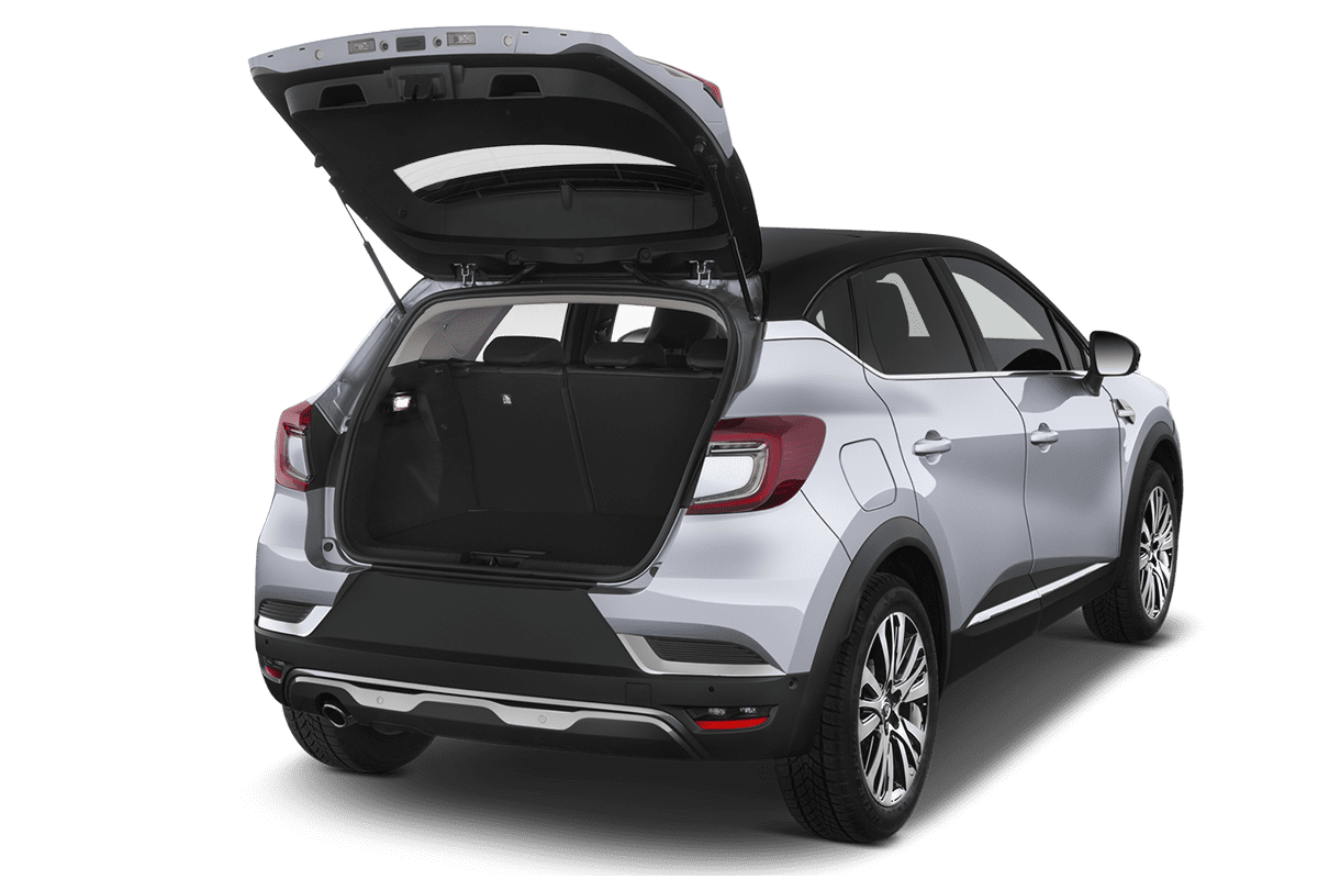 Kofferraum eines Renault Captur LPG