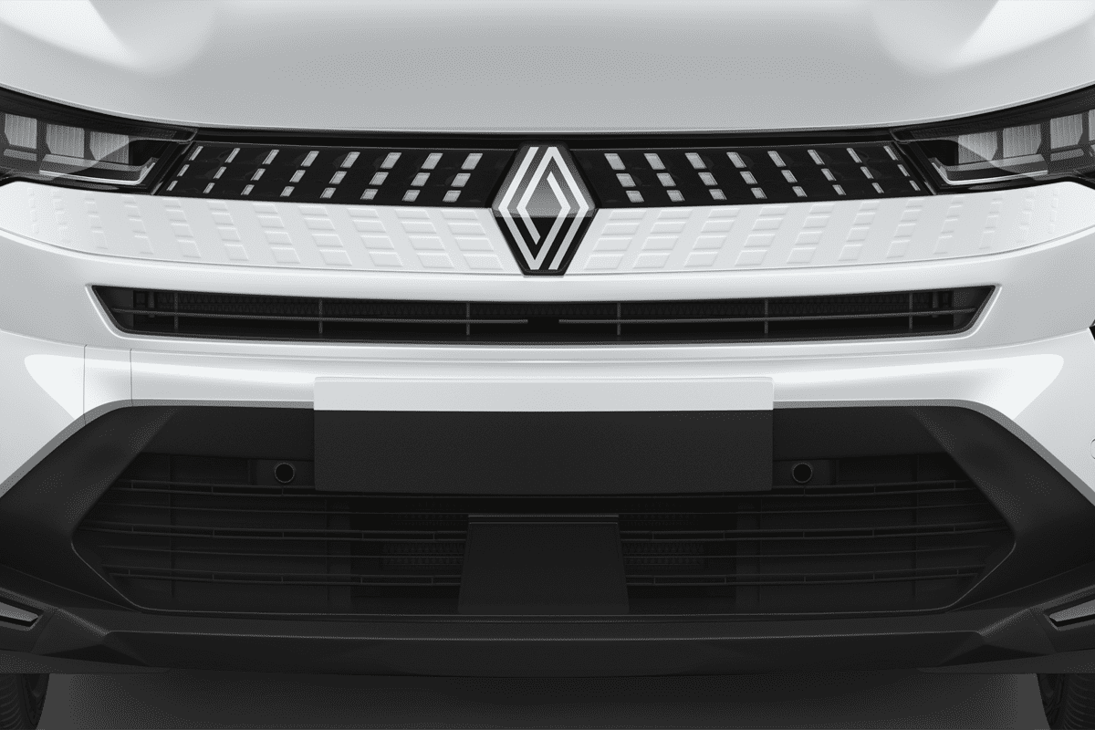 Kühlergrill eines Renault Captur Hybrid 