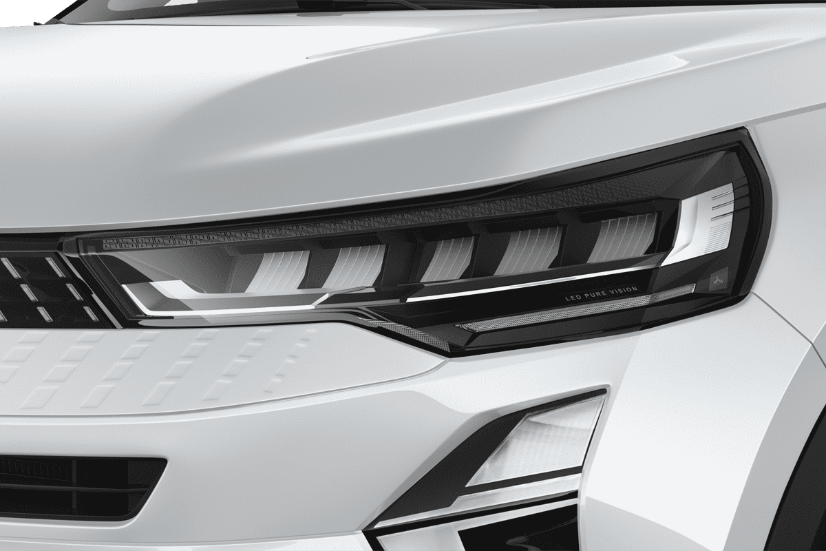 Frontscheinwerfer eines Renault Captur Hybrid 