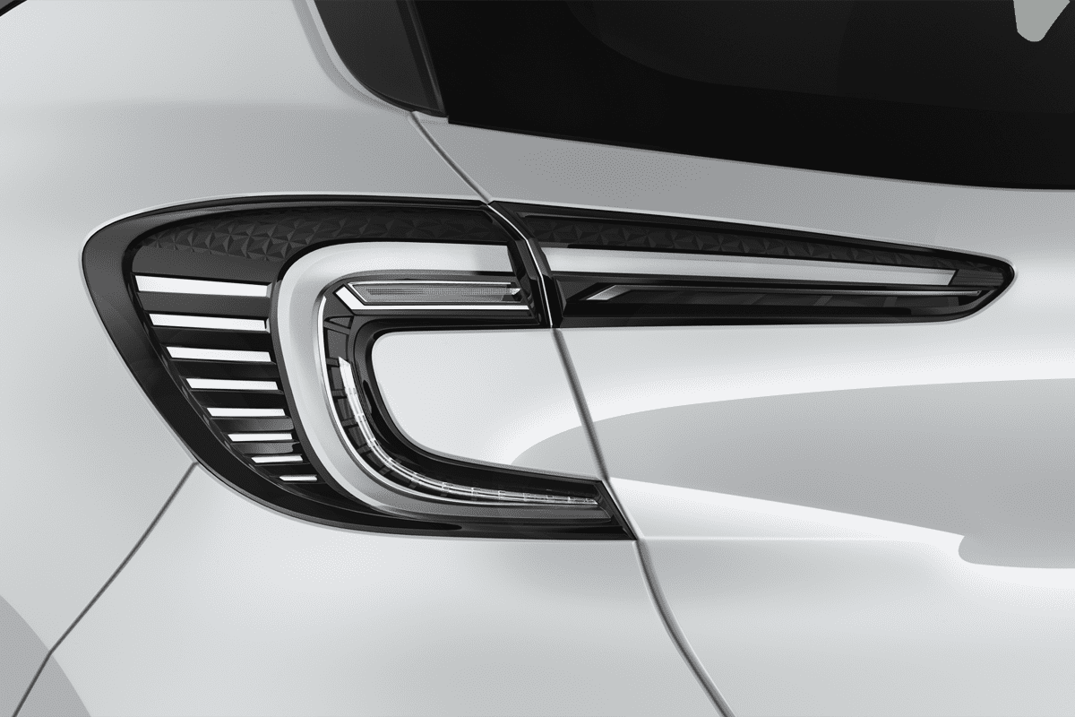 Heckleuchten eines Renault Captur Hybrid 