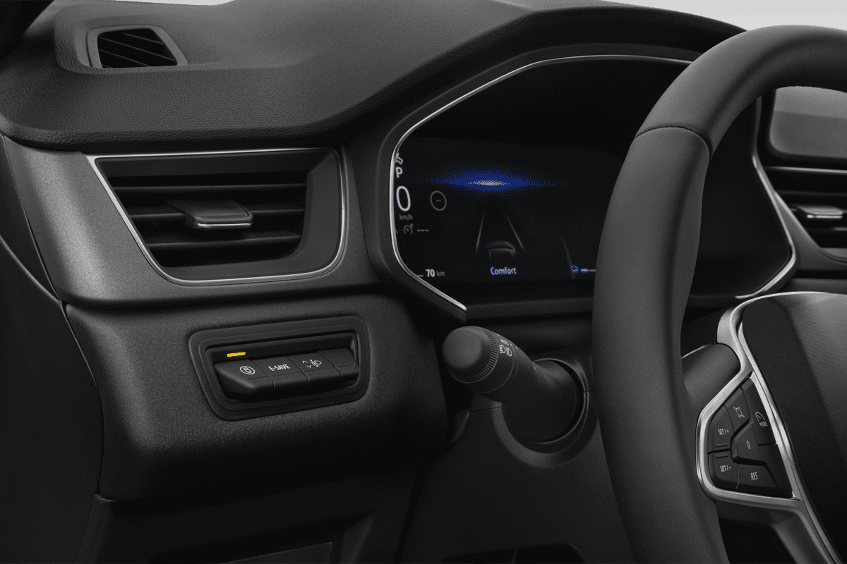 Lüftung eines Renault Captur Hybrid 